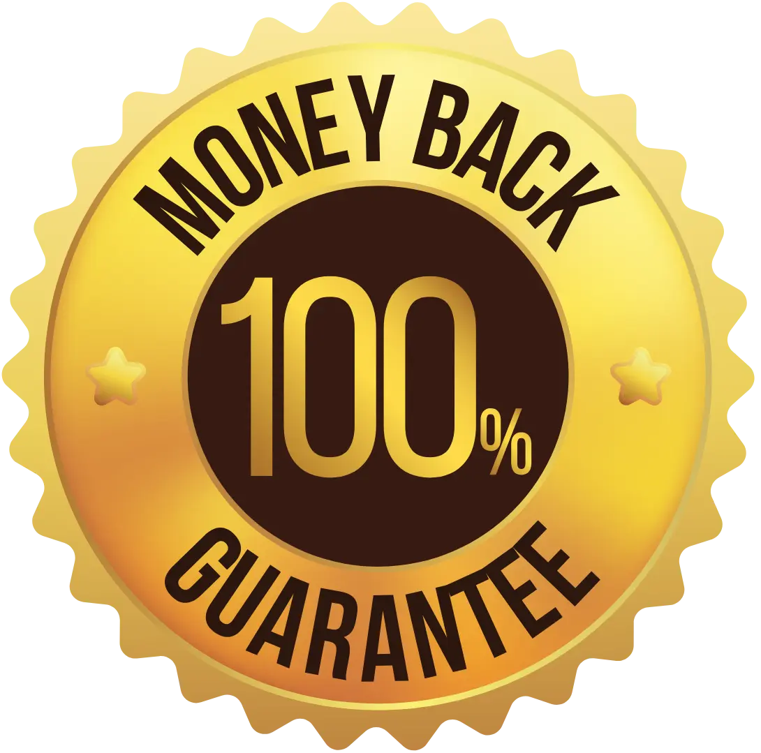 Sciatica Pro guarantee badge